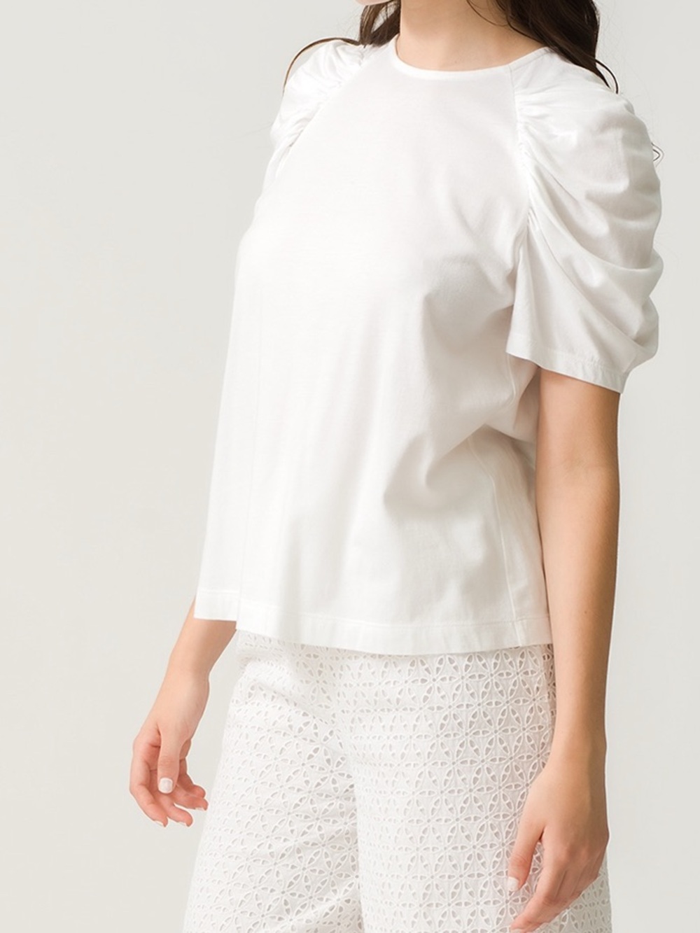 MERLETTE Ember Top 100% Organic Cotton Short Sleeve Size XL